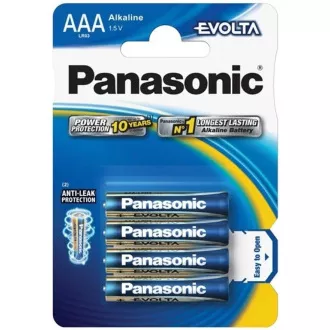 Baterii alcaline PANASONIC EVOLTA Platinum LR03EGE / 4BP AAA 1.5V (Blister 4buc)