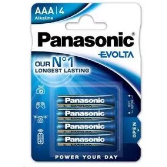 Baterii alcaline PANASONIC EVOLTA Platinum LR03EGE / 4BP AAA 1.5V (Blister 4buc)