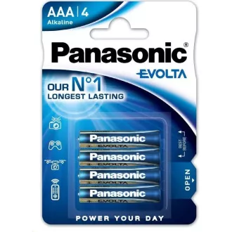 Baterii alcaline PANASONIC EVOLTA Platinum LR03EGE / 4BP AAA 1.5V (Blister 4buc)