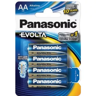 Baterii alcaline PANASONIC EVOLTA Platinum LR6EGE / 4BP AA 1.5V (Blister 4buc)