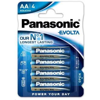 Baterii alcaline PANASONIC EVOLTA Platinum LR6EGE / 4BP AA 1.5V (Blister 4buc)