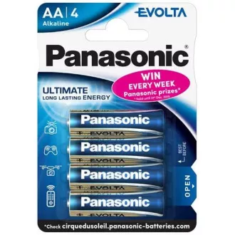 Baterii alcaline PANASONIC EVOLTA Platinum LR6EGE / 4BP AA 1.5V (Blister 4buc)