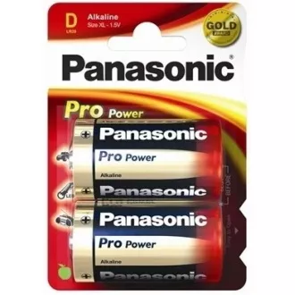 Baterii alcaline PANASONIC Pro Power LR20PPG / 2BP D 1, 5V (Blister 2buc) Baterii alcaline PANASONIC Pro Power LR20PPG / 2BP D 1, 5V (Blister 2buc)