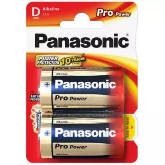 Baterii alcaline PANASONIC Pro Power LR20PPG / 2BP D 1, 5V (Blister 2buc) Baterii alcaline PANASONIC Pro Power LR20PPG / 2BP D 1, 5V (Blister 2buc)