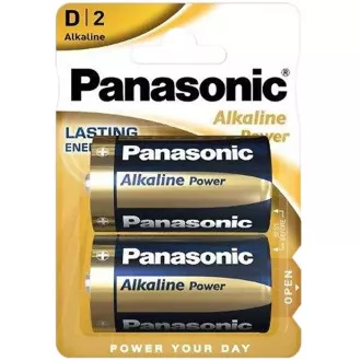 PANASONIC Putere alcalina Putere alcalina LR20APB / 2BP D 1.5V (Blister 2buc)