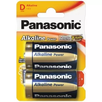 PANASONIC Putere alcalina Putere alcalina LR20APB / 2BP D 1.5V (Blister 2buc)