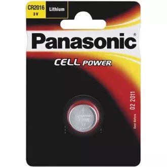Baterie cu litiu PANASONIC (buton) CR-2016EL / 1B 3V (Blister 1buc)