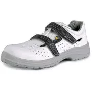 Pantofi sandale CXS PINE O1 ESD, perforate, albe, marimea 41