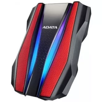 ADATA HDD extern 2TB 2, 5" USB 3.2 HD770G, roșu