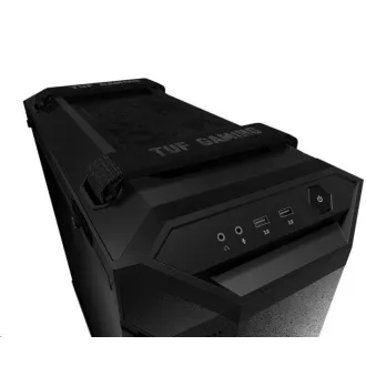 Carcasă ASUS TUF GAMING GT501 BLACK AURA, EATX, Mid-Tower, negru