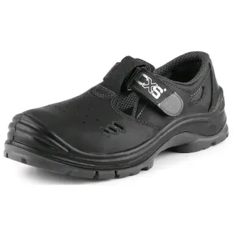 Pantofi sandale CXS SAFETY STEEL IRON S1, negri, marimea 40