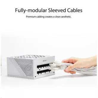 Sursă de alimentare ASUS ROG-STRIX-850G-WHITE, 850W, 80 Gold, modulară Sursă de alimentare ASUS ROG-STRIX-850G-WHITE, 850W, 80 Gold, modulară