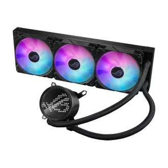 Răcitor de apă ASUS CPU AIO ROG RYUO III 360 ARGB, 3x120mm, LGA1851, AM5 Răcitor de apă ASUS CPU AIO ROG RYUO III 360 ARGB, 3x120mm, LGA1851, AM5
