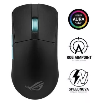 Mouse ASUS ROG Harpe Ace Aim Lab Edition, Bluetooth, negru