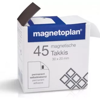 Magneți autoadezivi Magnetoplan Takkis (45 buc)