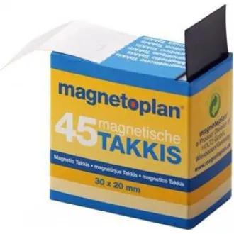 Magneți autoadezivi Magnetoplan Takkis (45 buc)