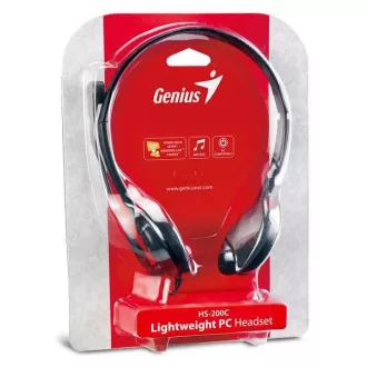 Căști GENIUS cu microfon HS-200C