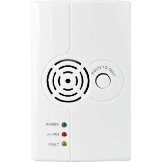 iGET P6 SECURITY Detector de gaz fără fir (CO, GNL, GNC, GPL), semnalizare luminoasă și sonoră încorporată - Despachetat
