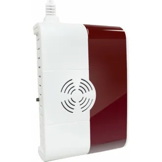 iGET P6 SECURITY Detector de gaz fără fir (CO, GNL, GNC, GPL), semnalizare luminoasă și sonoră încorporată - Despachetat