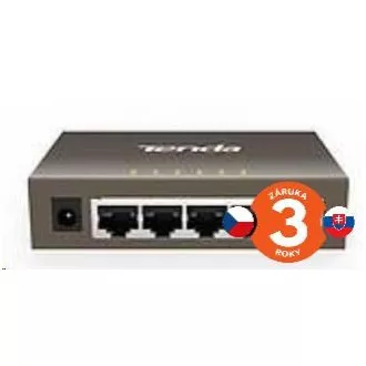 Tenda TEG1005D Comutator Gigabit Ethernet cu 5 porturi, 10/100/1000Mbps, metalic Tenda TEG1005D Comutator Gigabit Ethernet cu 5 porturi, 10/100/1000Mbps, metalic
