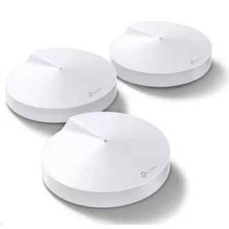 TP-Link Deco M5 (pachet de 3) WiFi5 Mesh (AC1300, 2,4GHz/5GHz, 2xGbELAN/WAN)