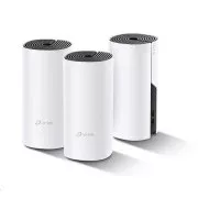 TP-Link Deco P9 (pachet de 3) Powerline WiFi5 Mesh (AC1200+AV1000, 2,4GHz/5GHz, 2xGbELAN/WAN)