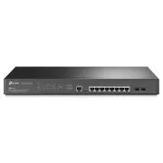 Comutator TP-Link JetStream TL-SG3210XHP-M2, [8x 2.5GbE RJ45, 2x 10GbE SFP , 1xMicroUSB, 2x Ventilator]