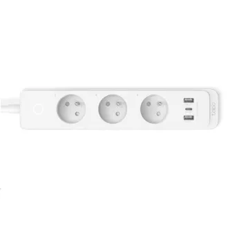 Cablu de extensie WiFi inteligent TP-Link Tapo P300 (3x230V, 2xUSB-A, 1xUSB-C, 2300W, 10A, 2, 4 GHz, BT)