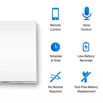 TP-Link Tapo S210 întrerupător inteligent cu 1 cale și 1 pol
