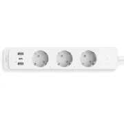 Cablu de extensie WiFi inteligent TP-Link Tapo P300(EU) (3x230V, 2xUSB-A, 1xUSB-C, 2300W, 10A, 2, 4 GHz, BT)