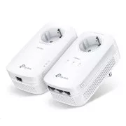 TP-Link TL-PA803333P KIT set powerline pass-through (AV1300, 3xGbE, 1xGbE, HomePlug AV2)