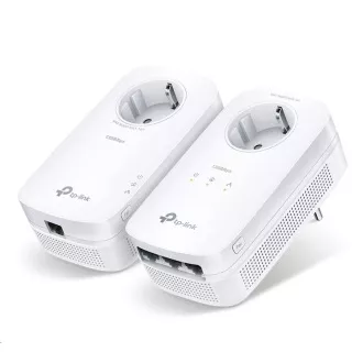 TP-Link TL-PA803333P KIT set powerline pass-through (AV1300, 3xGbE, 1xGbE, HomePlug AV2)