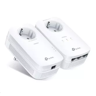 TP-Link TL-PA803333P KIT set powerline pass-through (AV1300, 3xGbE, 1xGbE, HomePlug AV2)