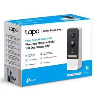 TP-Link Tapo D230S1 Sonerie video inteligentă Tapo T230S1 1xTapo D230, 1xTapo H200 (5MP, 2K, WiFi, IR 8m, 1xGbE, microSD) TP-Link Tapo D230S1 Sonerie video inteligentă Tapo T230S1 1xTapo D230, 1xTapo H200 (5MP, 2K, WiFi, IR 8m, 1xGbE, microSD)
