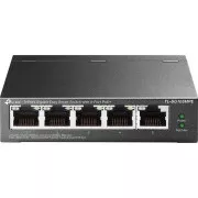 Comutator TP-Link Easy Smart TL-SG105MPE (5xGbE, 4xPoE , 120W, fără ventilator)