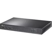 Comutator TP-Link CCTV TL-SL1311P (8x100Mbps, 2xGbE, 1xSFP, 8xPoE , 65W, fără ventilator)