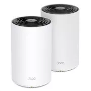 TP-Link Deco PX50 (pachet de 2) WiFi6 Powerline Mesh (AX3000, 2,4GHz/5GHz, 3xGbELAN/WAN)