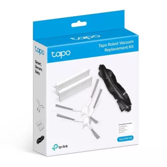 Set de piese TP-Link Tapo RVA100 (1x perie, 2x perie laterală, 2x filtru HEPA) pentru Tapo RV30 plus, RV30, RV10 plus, RV10