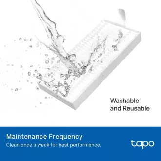 Set de piese TP-Link Tapo RVA100 (1x perie, 2x perie laterală, 2x filtru HEPA) pentru Tapo RV30 plus, RV30, RV10 plus, RV10