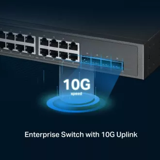 Comutator TP-Link OMADA JetStream TL-SG3428XPP-M2 (24x2, 5GbE, 4xSFP , 16xPoE , 8xPoE  , 16xPoE , 500W)