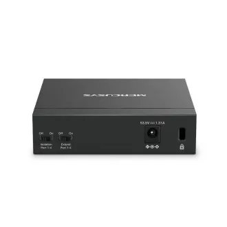Comutator MERCUSYS MS105GP (5xGbE, 4xPoE+, 65W, fără ventilator)