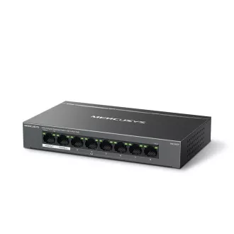 Comutator MERCUSYS MS108GP (8xGbE, 7xPoE+, 65W, fără ventilator)