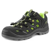 Pantofi sandale CXS Universe Solar S1P ESD, negru-verde, marimea 38