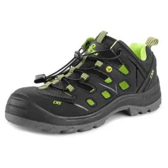 Pantofi sandale CXS Universe Solar S1P ESD, negru-verde, marimea 43