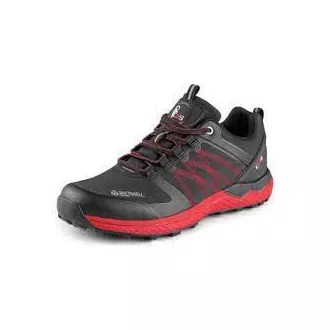 Pantofi softshell, CXS SPORT, negru - rosu, marimea 46
