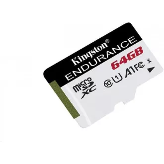 Kingston 64 GB microSD XC de înaltă rezistență, 95R clasa 10 UHS-I U1