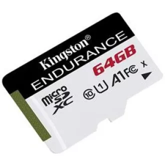 Kingston 64 GB microSD XC de înaltă rezistență, 95R clasa 10 UHS-I U1
