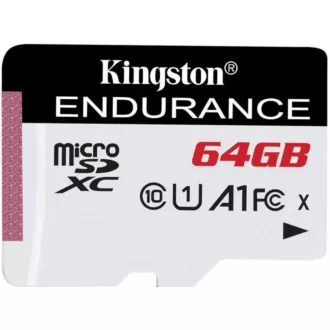 Kingston 64 GB microSD XC de înaltă rezistență, 95R clasa 10 UHS-I U1