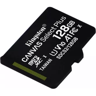 Kingston 128 GB micSDXC Canvas Select Plus 100R A1 C10 - 1 buc