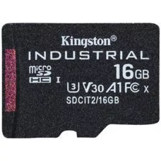 Card Kingston 16GB microSDHC Industrial C10 A1 pSLC Pachet unic